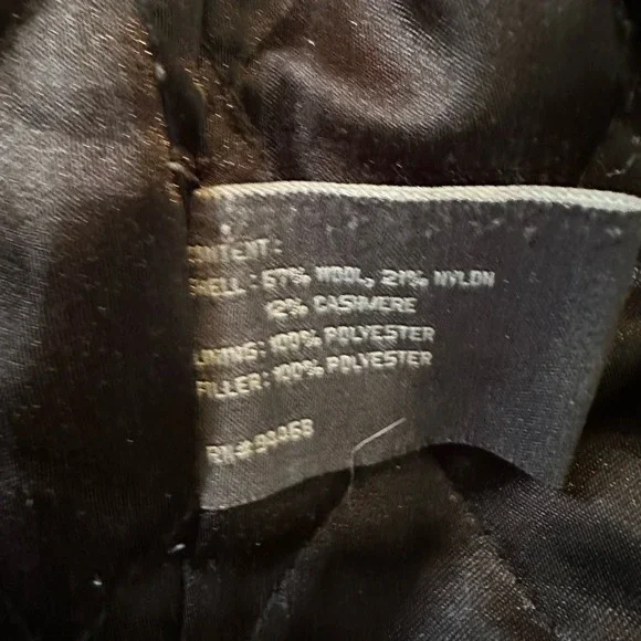 Perry Ellis Portfolio Wool Cashmere Blend Long-Sleeve Full-Zip JacketMen's Small